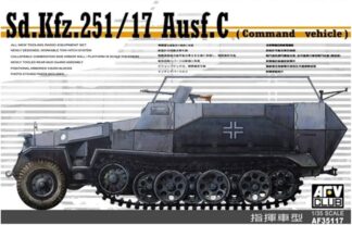 1/35 Scale SD.Kfz 251/17 AUSF.C Command Vehicle AFV Club - AF35117