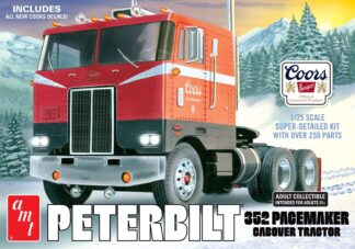 1/25 Scale Peterbilt 352 Pacemaker Semi Truck (Coors) AMT - AMT1375