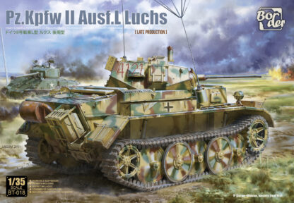 1/35 Scale Pz.Kpfw II Ausf.L Luchs Border Models - BT-018