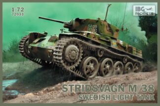 1/72 Scale Stridvagn M/38 Swedish Light Tank IBG Models - 72033
