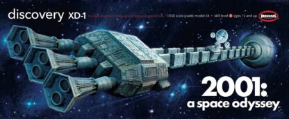 1/350 Scale 2001 A Space Odyssey Discovery XD-1 Research Ship - Moebius