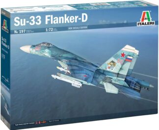1/72 Scale SU-33 Flanker-D - Italeri - 197