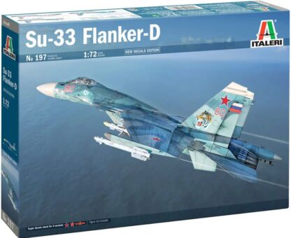 1/72 Scale SU-33 Flanker-D - Italeri - 197