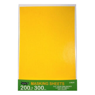 Masking Sheet 200mm x 300m Icky Sticky - 3 Pack - 32007
