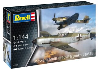 1/144 Scale Messerschmitt Bf109E & Junkers Ju87B - Revell - 3770