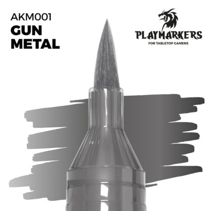 Gun Metal - AK Interactive Playmarkers - AKM001