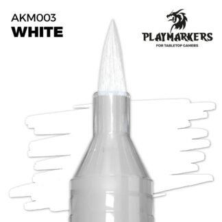 White - AK Interactive Playmarkers - AKM003
