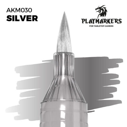 Silver - AK Interactive Playmarkers - AKM030