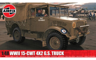 1/76 Scale WWII 15-CWT 4x2 G.S. Truck - Airfix - A03313A
