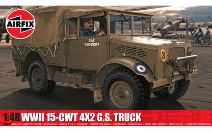 1/76 Scale WWII 15-CWT 4x2 G.S. Truck - Airfix - A03313A