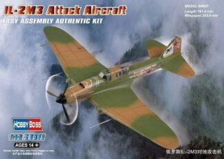 1/72 Scale IL-2M3 Attack Aircraft Hobby Boss - 80285