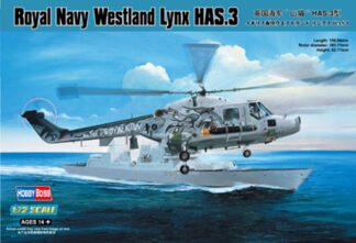 1/72 Scale Royal Navy Westland Lynx HAS.3 Hobby Boss - 87237