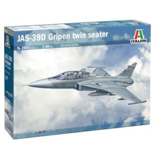 1/48 Scale JAS-39D Gripen Twin Seater Italeri - 2664