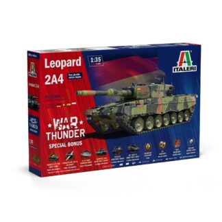 1/35 Scale Leopard 2A4 Plastic Model Tank Kit Italeri - 35106