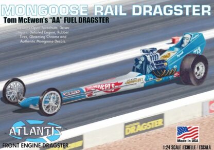 1/24 Scale Mongoose Rail Dragster Atlantis - M6595
