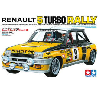 1/24 Scale Renault 5 Turbo Rally Car Tamiya - T24027