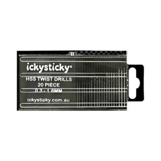 0.3mm -1.6mm HSS Twist Drill Set 20pce - IckySticky - 550102