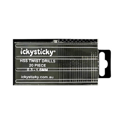 0.3mm -1.6mm HSS Twist Drill Set 20pce - IckySticky - 550102